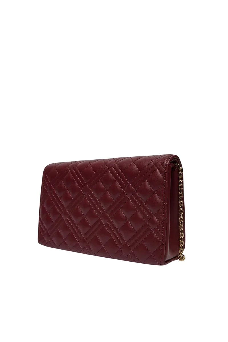 Love Moschino borsa a tracolla donna in ecopelle trapuntata bordeaux JC4079PP1P-LA0 552 MOSCHINO LOVE 