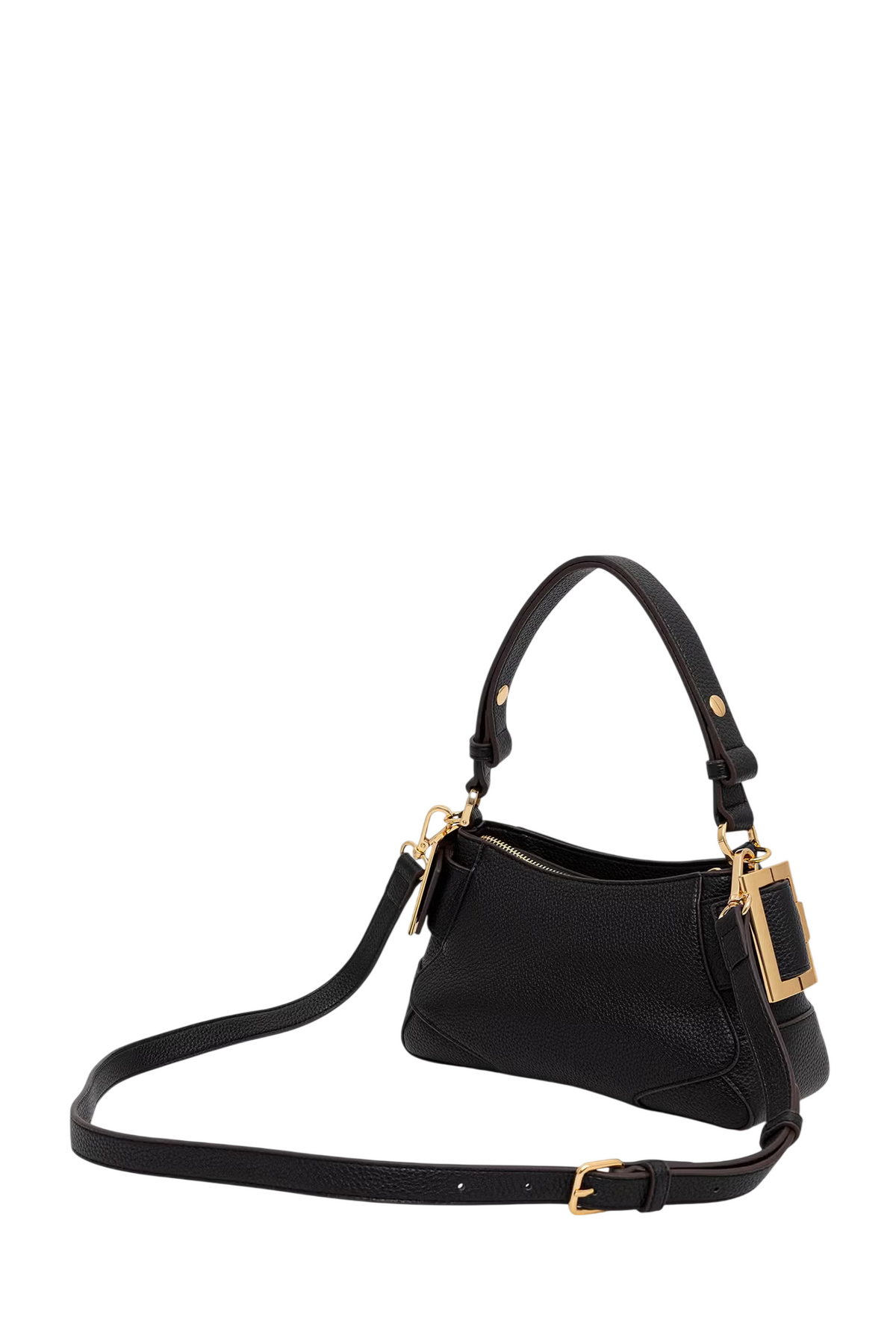 Love Moschino borsa a spalla in ecopelle martellata nero JC4098PP1P-LT1 000 MOSCHINO LOVE 