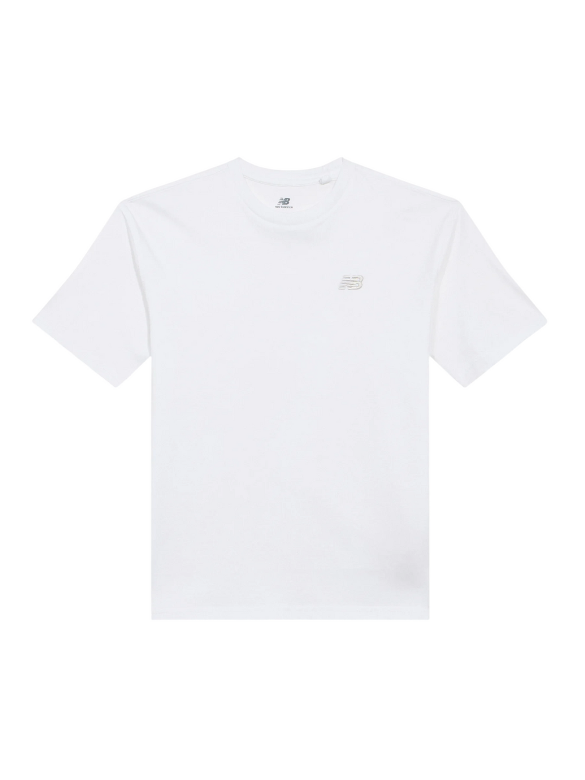 New Balance T-shirt manica corta bambino bianco LAKB0001 BWE NEW BALANCE 