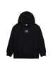 Off White felpa con cappuccio bambino stampa logo nero