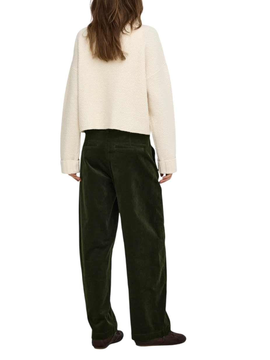 onlclair-flora cord barrel pant 15382132 ROSIN ONLY 