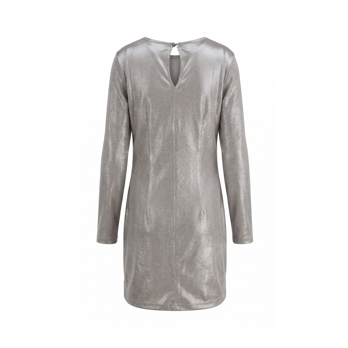 Patrizia Pepe abito corto drappeggiato  in ciniglia bambina argento 7A0052-J0065 S790 PATRIZIA PEPE 