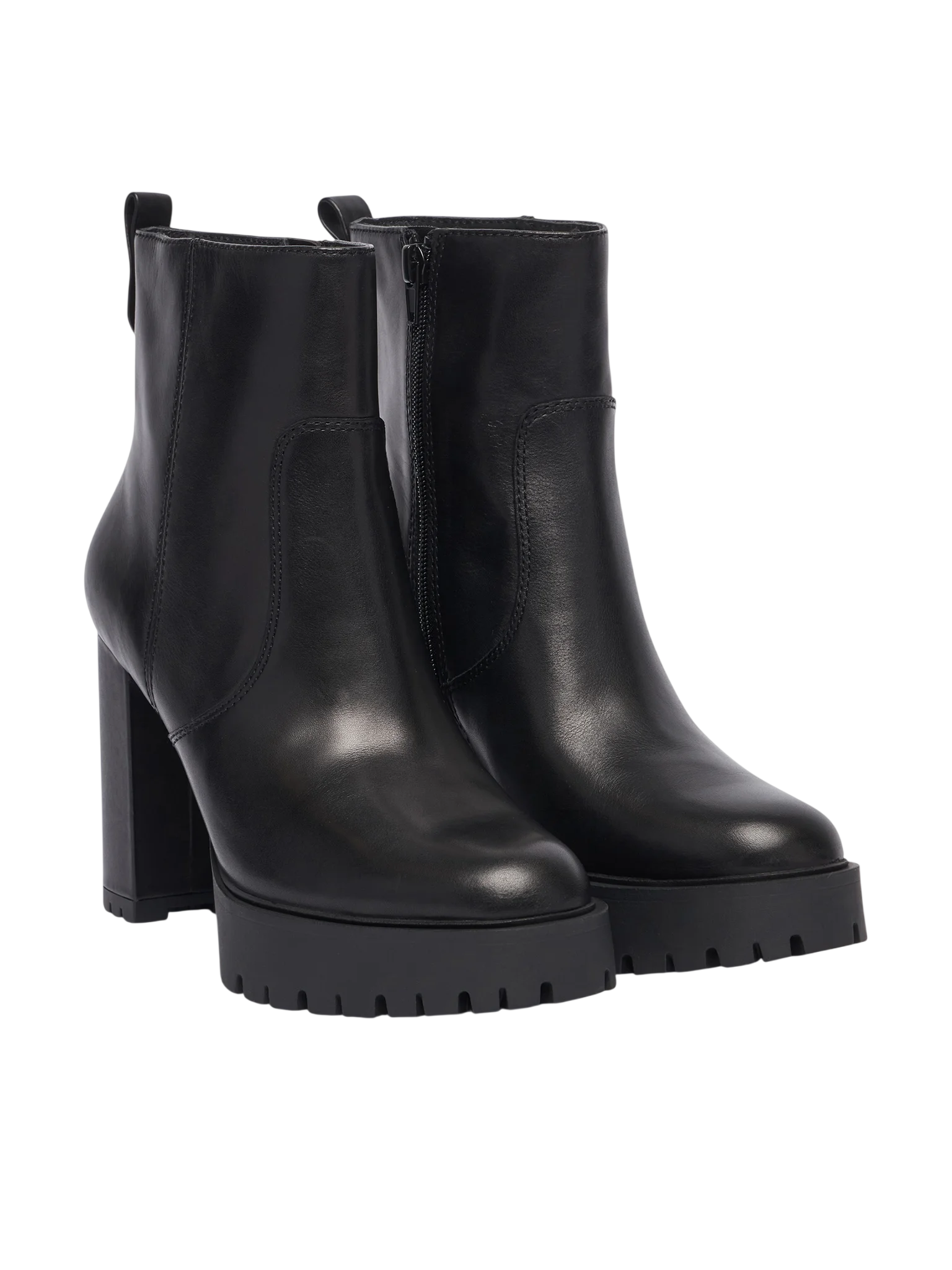 Pinko stivaletti alti tronchetto Clara in pelle nero SD0577P001 Z99 PINKO 