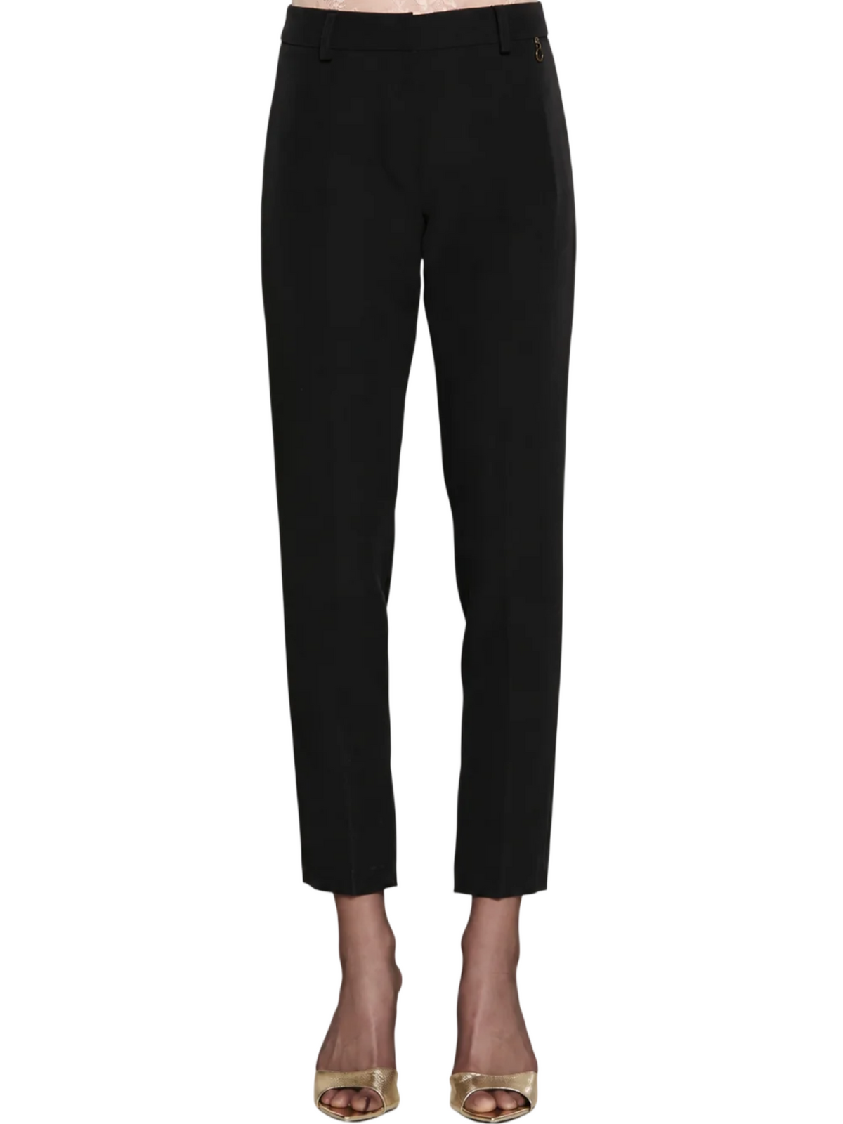 Relish pantaloni sigaretta Cisalina nero CISALINA 1199 RELISH 