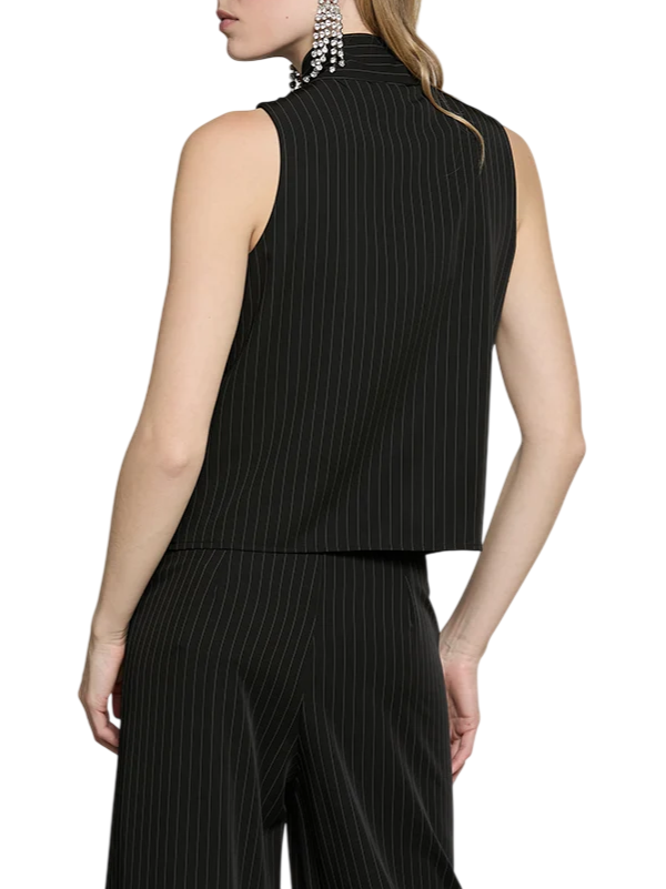 Relish blusa smanicata donna Moussa nero MOUSSA 1199 RELISH 