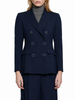 Relish giacca blazer doppiopetto Sheeran blu