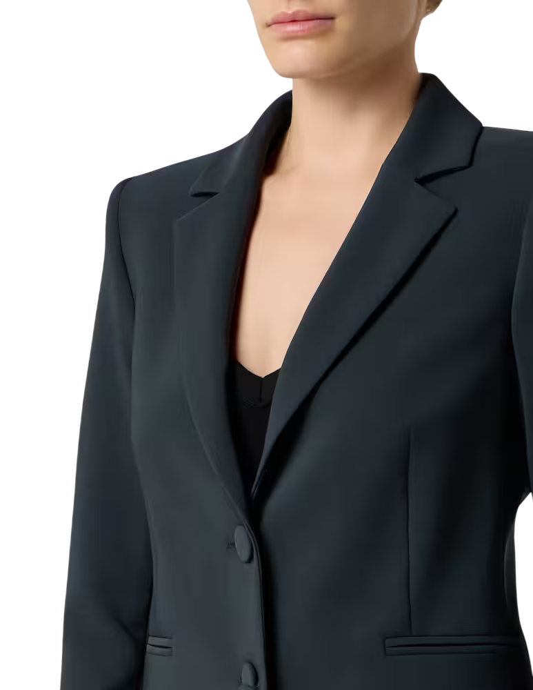 Sandro Ferrone giacca blazer donna monopetto Basile verde bosco S18YBGBASILE FOREST Sandro FERRONE 