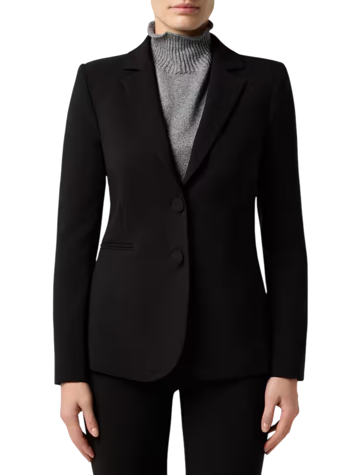 Sandro Ferrone giacca blazer donna monopetto Basile nero S18YBGBASILE NERO Sandro FERRONE 