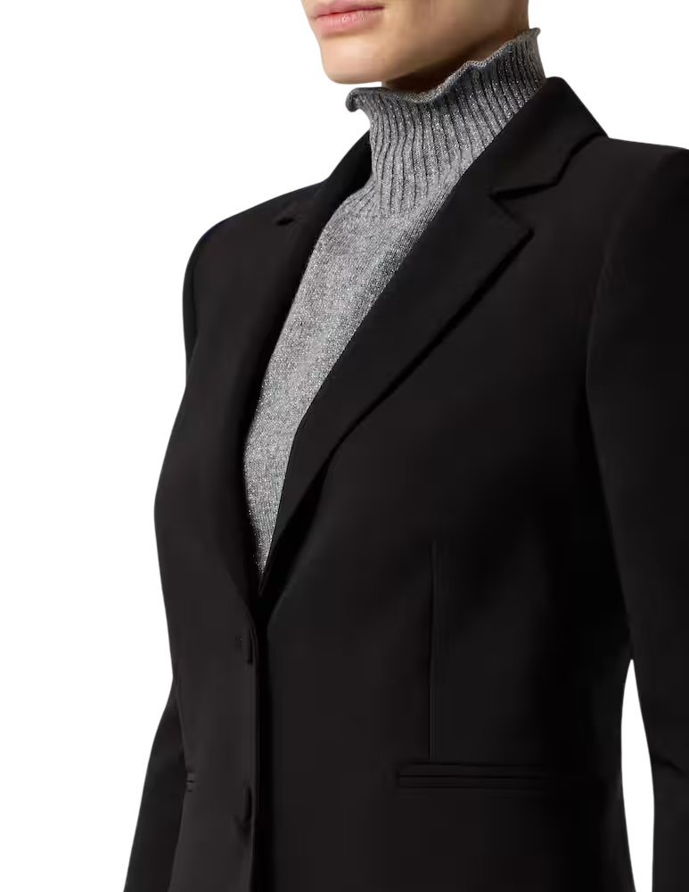 Sandro Ferrone giacca blazer donna monopetto Basile nero S18YBGBASILE NERO Sandro FERRONE 