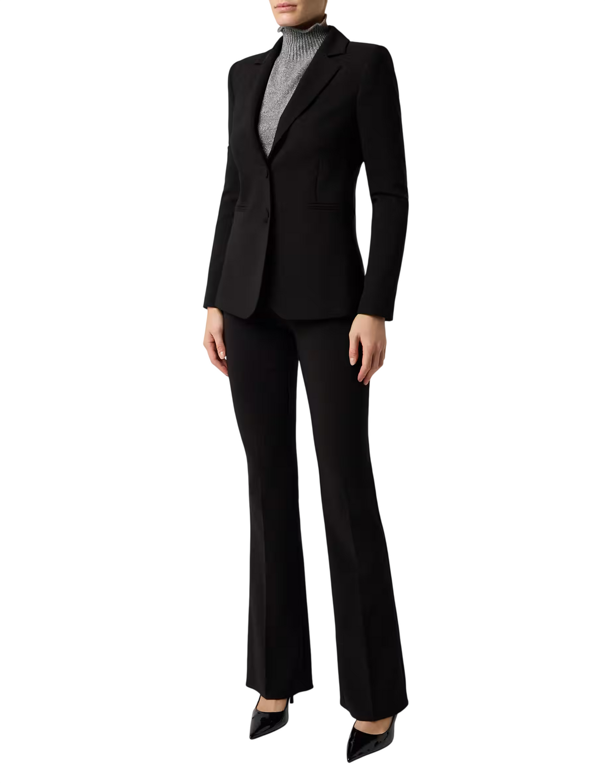 Sandro Ferrone pantaloni a zampa donna nero S18YBGMOSCHINO NERO Sandro FERRONE 
