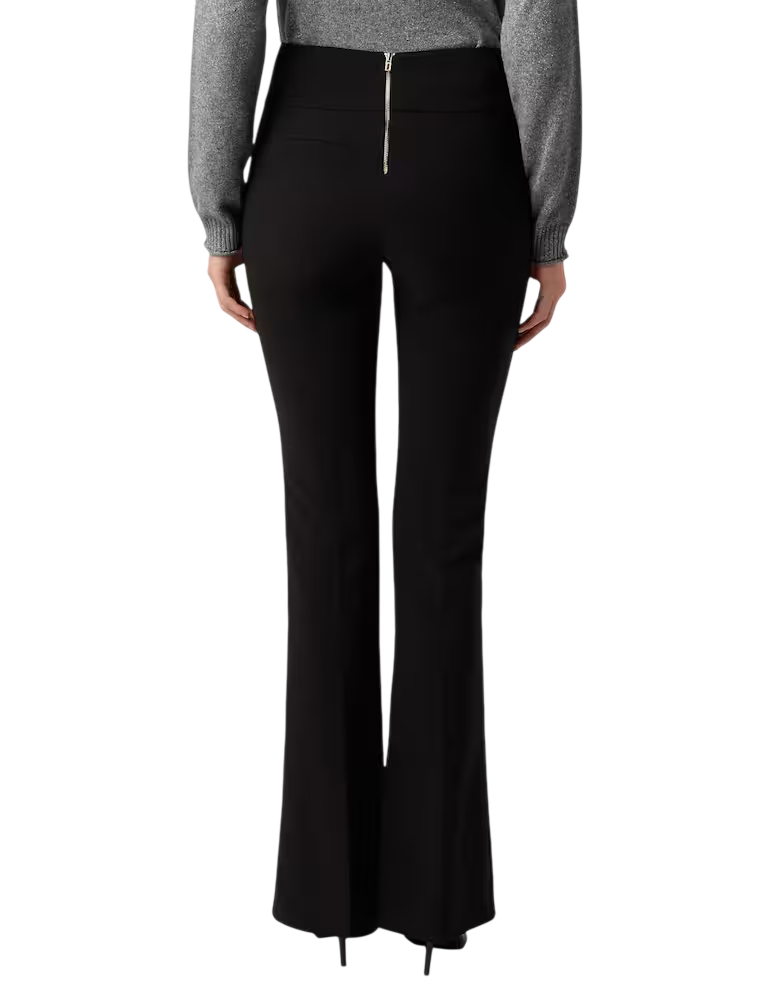 Sandro Ferrone pantaloni a zampa donna nero S18YBGMOSCHINO NERO Sandro FERRONE 