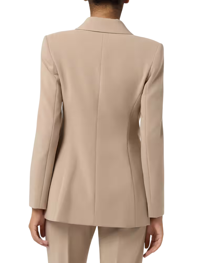 Sandro Ferrone giacca blazer doppiopetto donna Grara beige S18YBGRARA CASHA Sandro FERRONE 