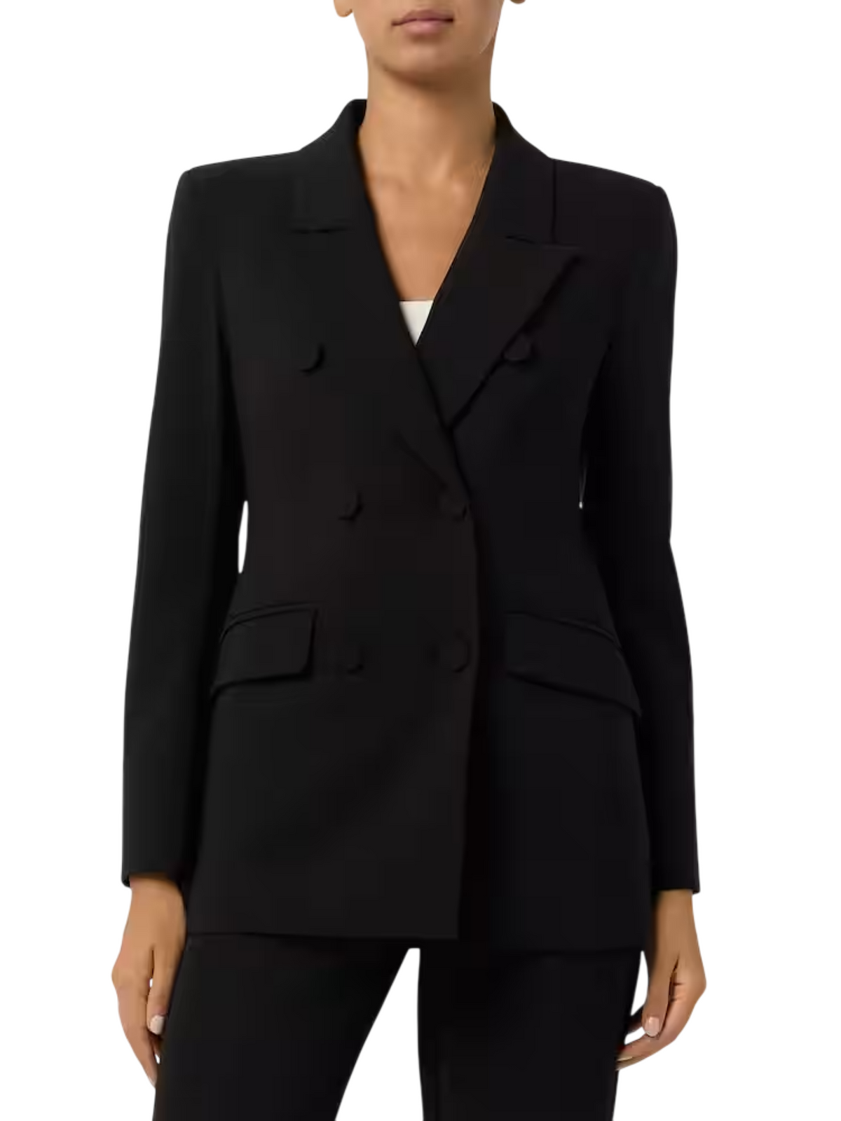 Sandro Ferrone giacca blazer doppiopetto donna Grara nero S18YBGRARA NERO Sandro FERRONE 