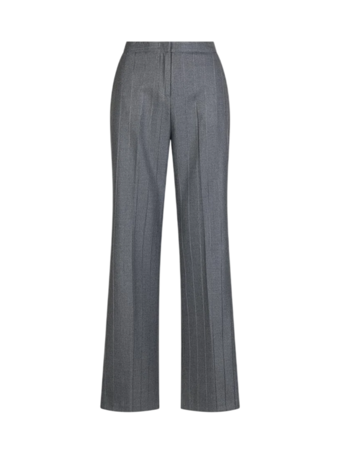 Sandro Ferrone pantaloni flare donna trama gessata grigio S25YBGFRENCH GRIGIO Sandro FERRONE 