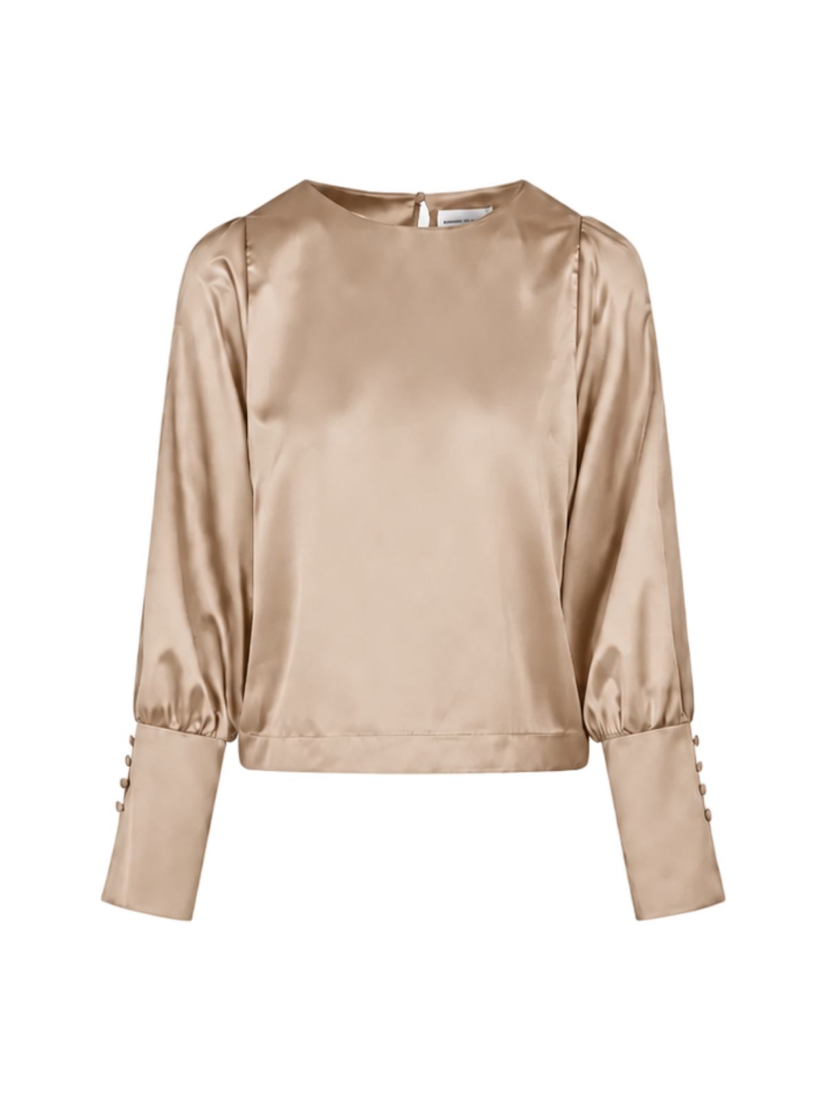 Sandro Ferrone blusa donna in raso Nabissino beige S31YBGNABISSINO CASHA Sandro FERRONE 