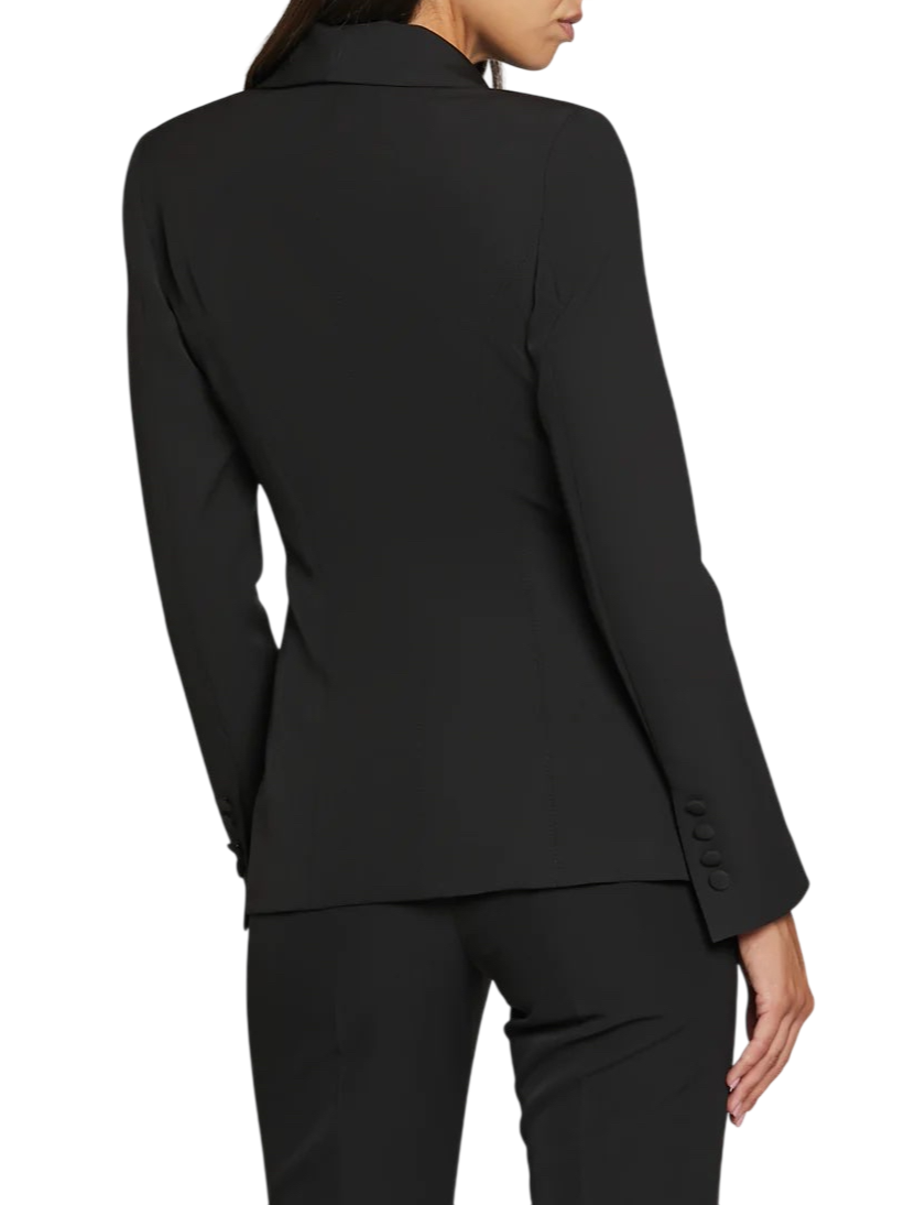 Silence giacca blazer doppiopetto donna Daily nero NP5059DAILY BLACK SILENCE 
