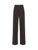 Silence pantaloni flare donna Betty marrone