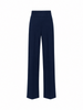 Silence pantaloni flare donna Betty blu