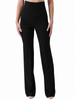 Silence pantaloni a zampa Amber donna nero