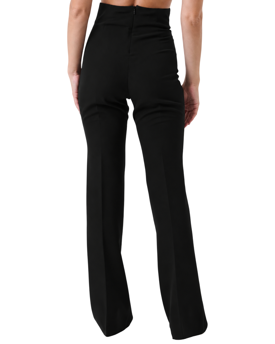 Silence pantaloni a zampa Amber donna nero SLPA050AMBER BLACK SILENCE 