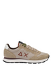 Sun68 sneakers uomo Tom Solid in tessuto e suede beige