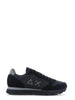 Sun68 sneakers uomo Tom Solid in tessuto e suede nero