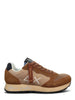Sun68 sneakers uomo Tom Vintage in suede e tessuto marrone