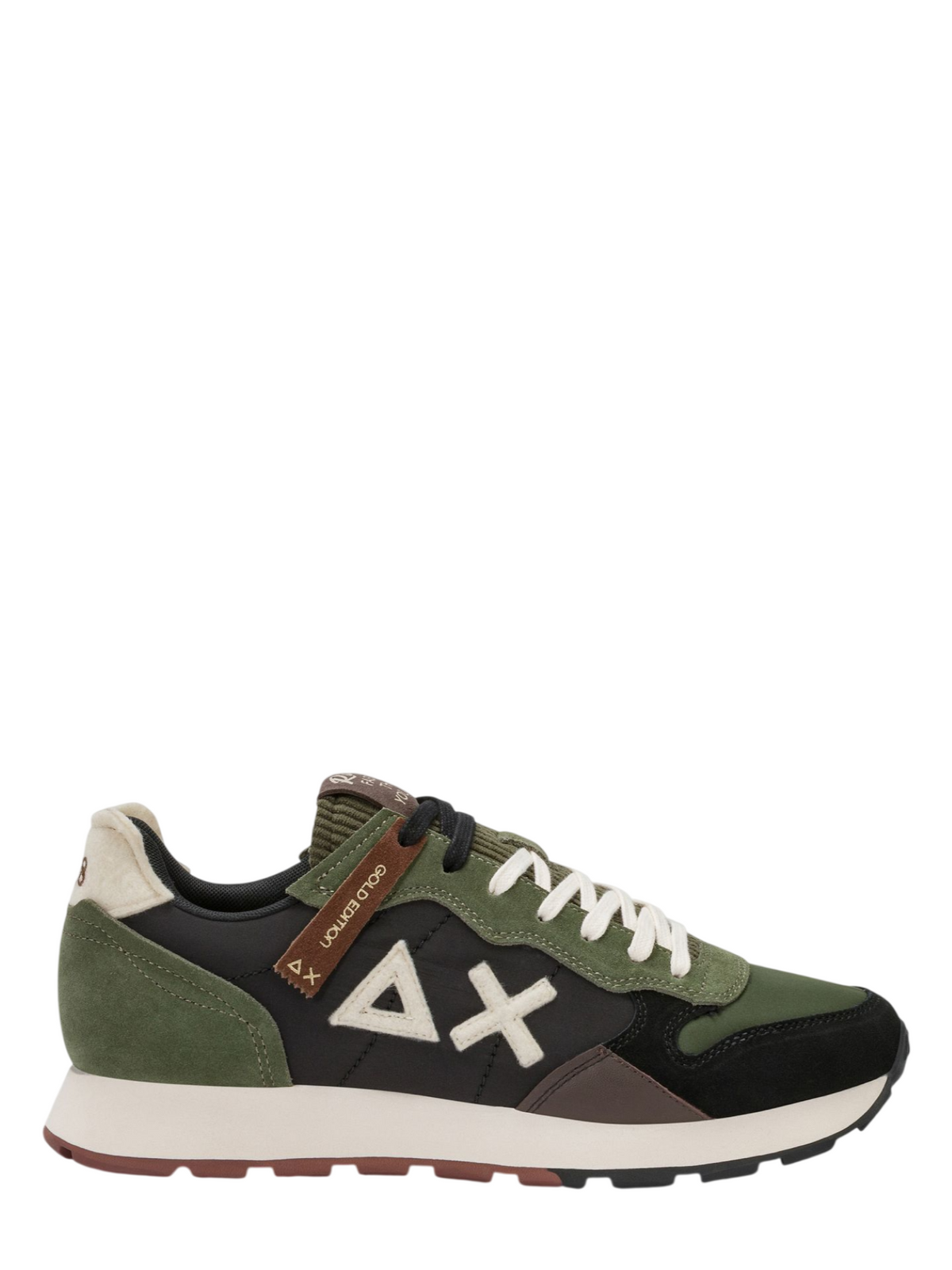 Sun68 sneakers Tom Winter uomo colorblock verde Z46107 MILITARE SCURO SUN68 