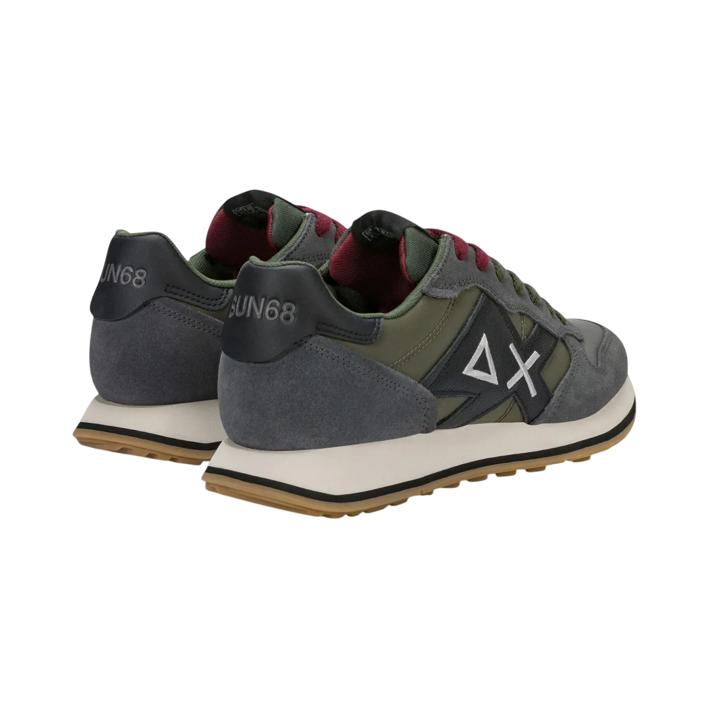 Sun68 sneakers uomo Jaki 2.0 Bicolor grigio verde Z46122 GRIGIO SCURO SUN68 