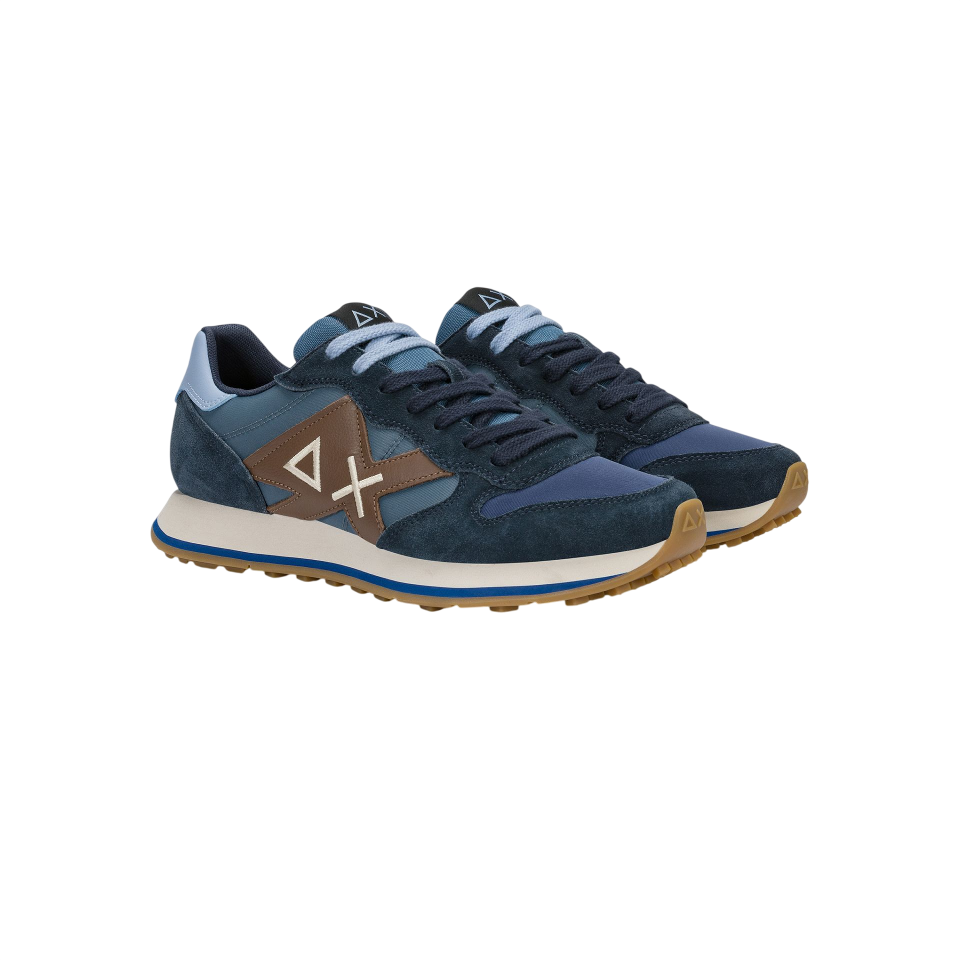 Sun68 sneakers uomo Jaki 2.0 Bicolor blu Z46122 NAVY BLUE SUN68 