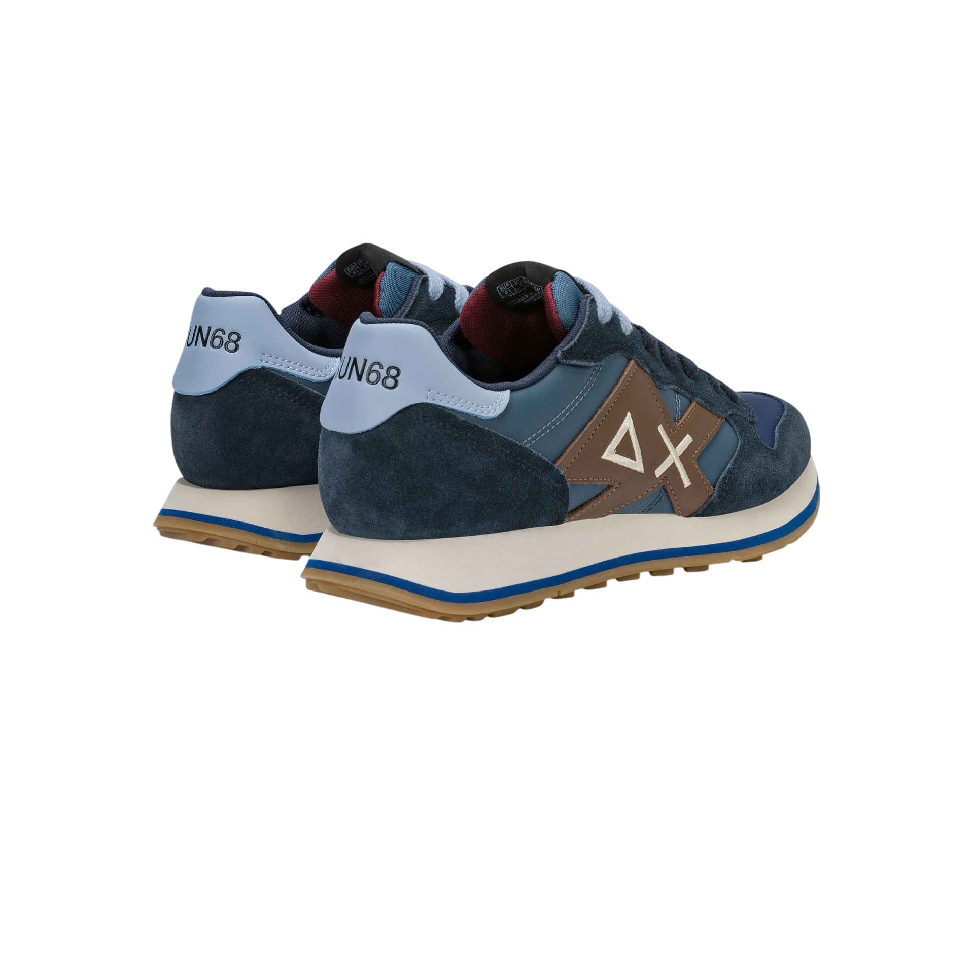 Sun68 sneakers uomo Jaki 2.0 Bicolor blu Z46122 NAVY BLUE SUN68 