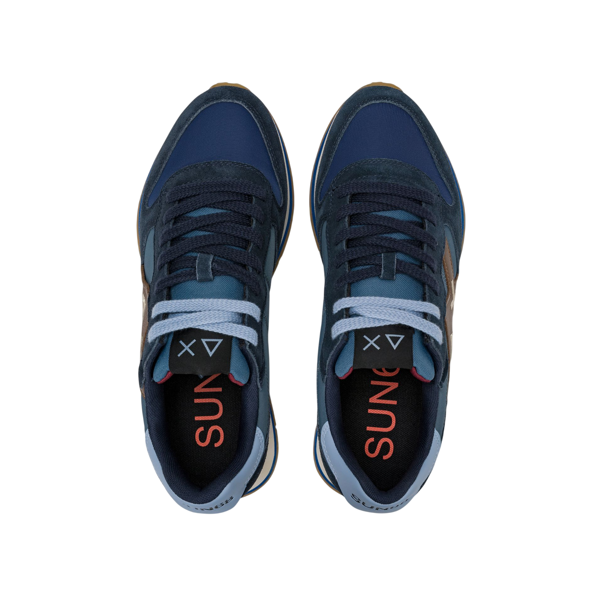Sun68 sneakers uomo Jaki 2.0 Bicolor blu Z46122 NAVY BLUE SUN68 