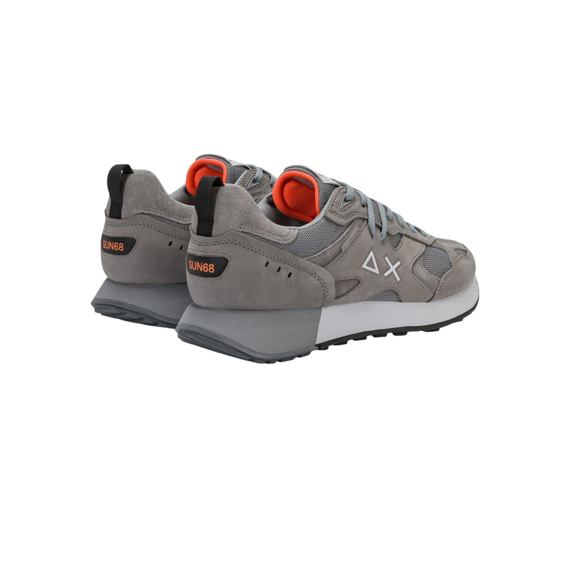 Sun68 sneakers uomo Jaki 2.0 Nubuck grigio Z46127 GRIGIO MEDIO SUN68 
