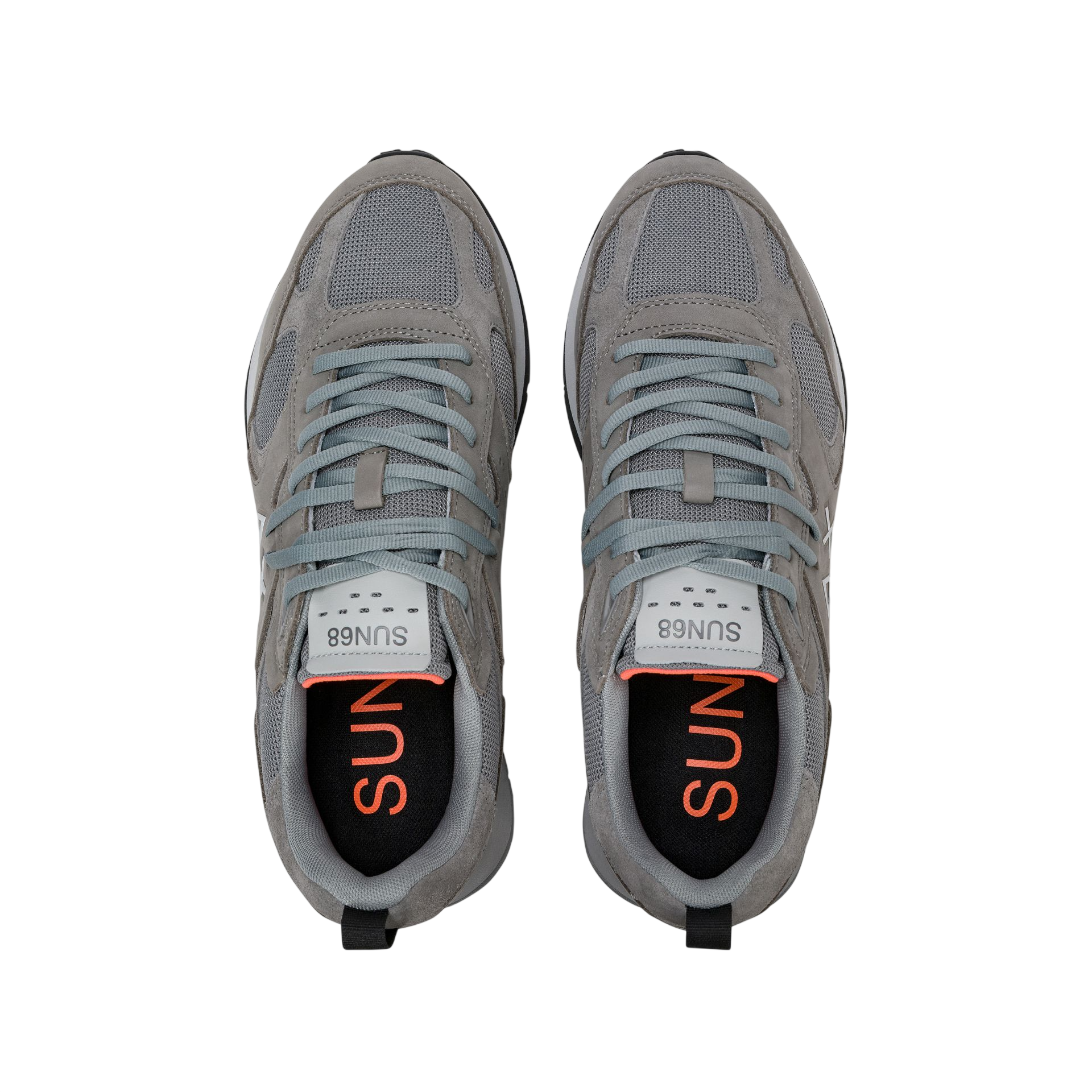 Sun68 sneakers uomo Jaki 2.0 Nubuck grigio Z46127 GRIGIO MEDIO SUN68 