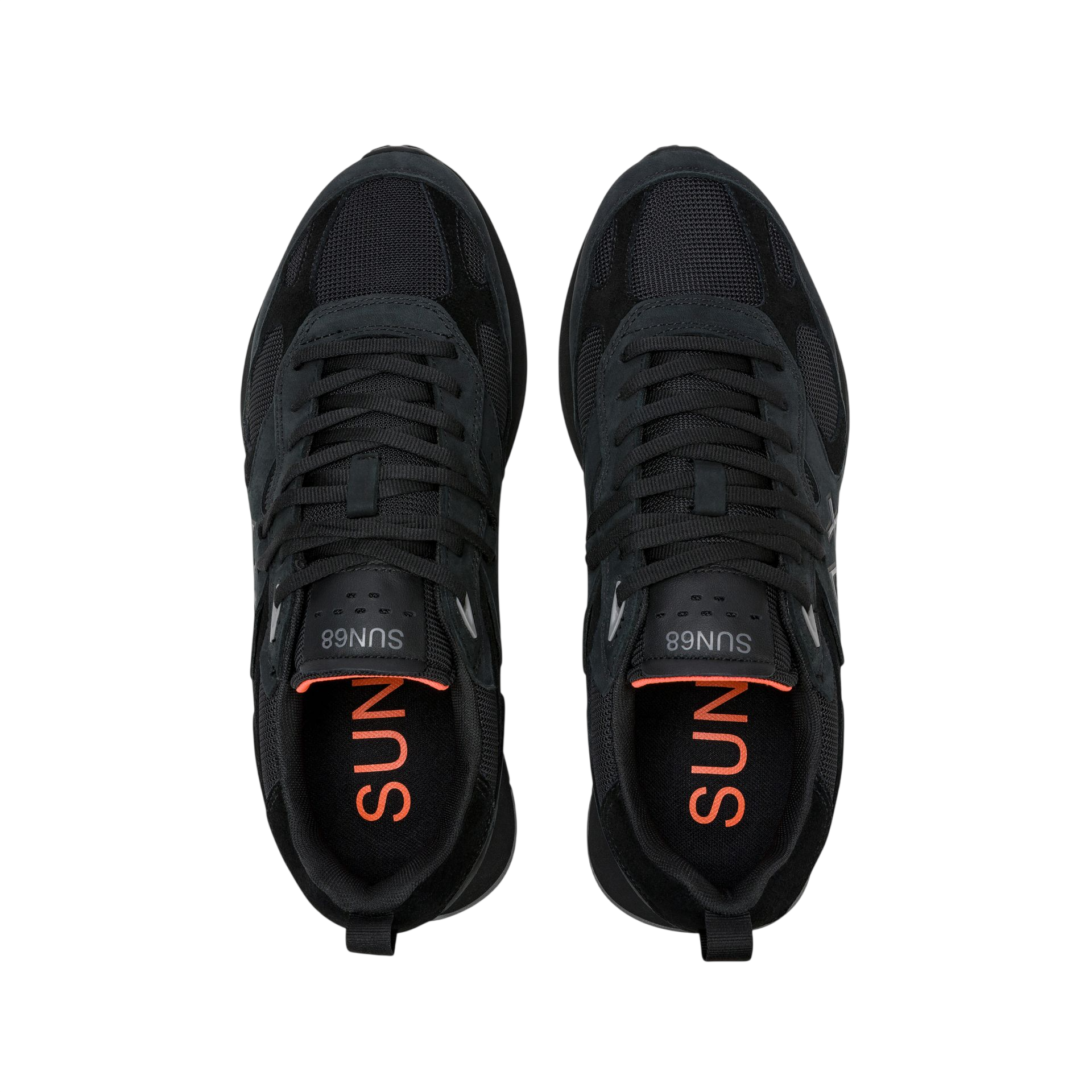 Sun68 sneakers uomo Jaki 2.0 Nubuck nero Z46127 NERO SUN68 