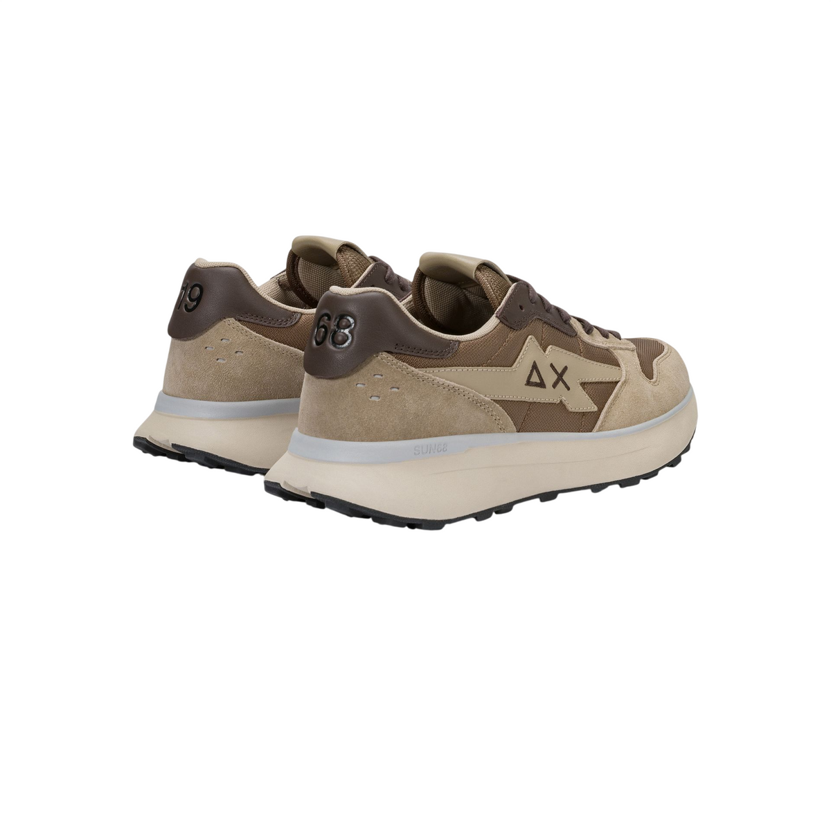 Sun68 sneakers uomo Niki 4.0 Winter beige marrone Z46134 BEIGE SCURO SUN68 