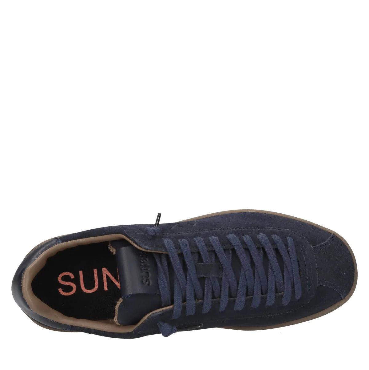 Sun68 sneakers uomo in suede Urban Peak blu Z46149 NAVY BLUE SUN68 
