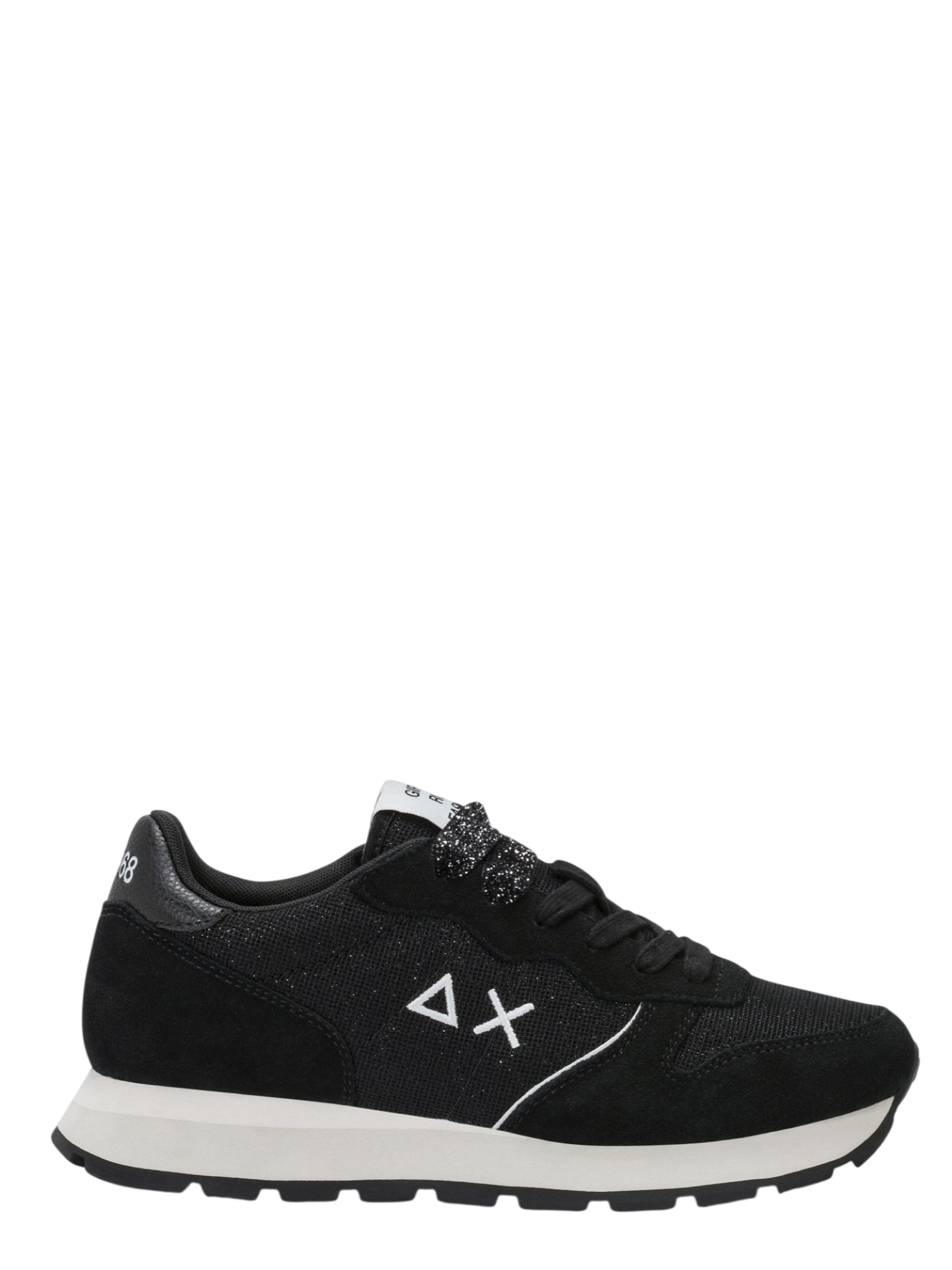 Sun68 sneakers donna Ally Glitter Textile nero Z46204 NERO SUN68 
