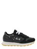Sun68 sneakers donna Ally Studs in suede ed ecopelle nero