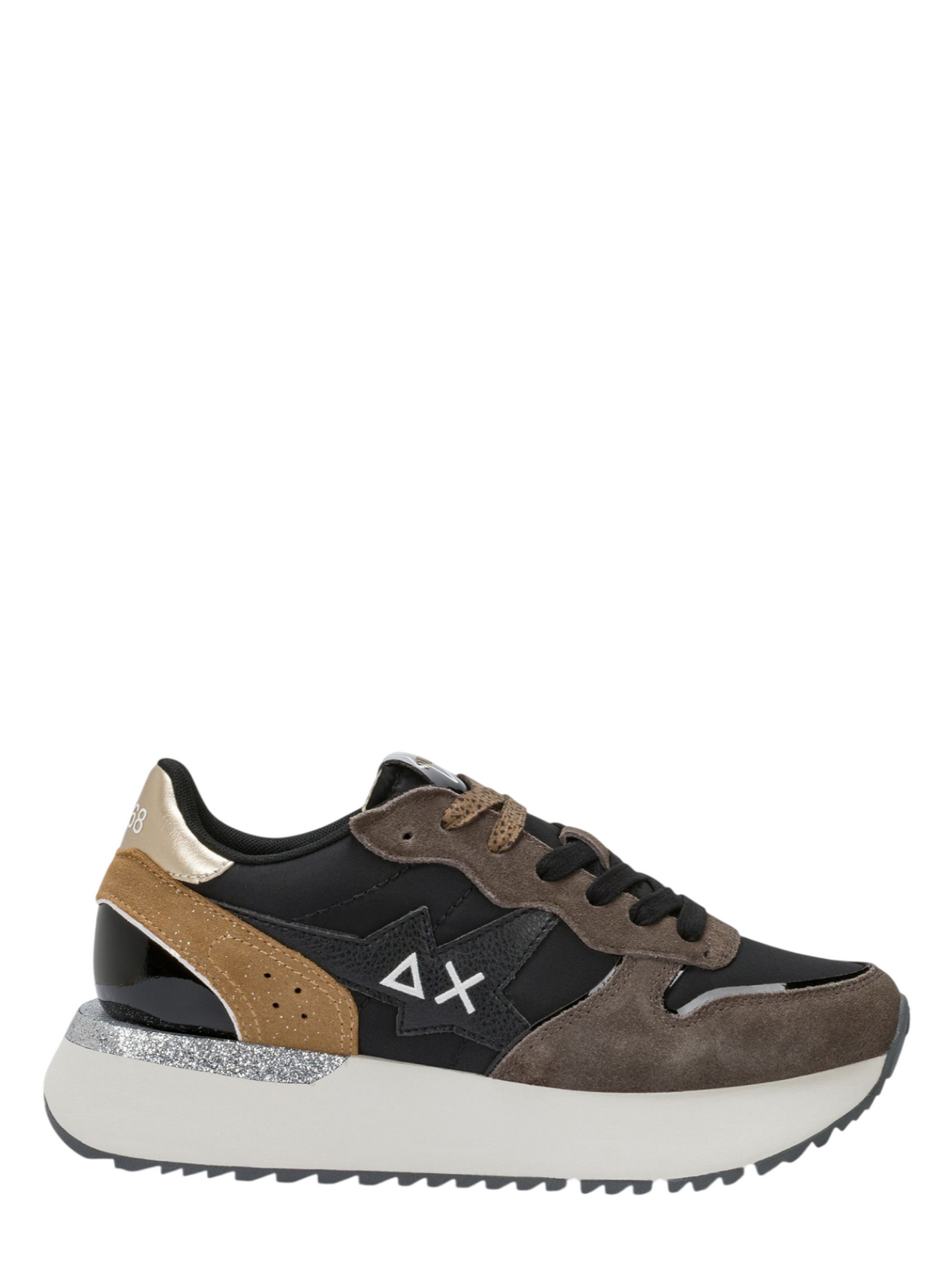 Sun68 sneakers donna Big Stargirl colorblock nero Z46229 NERO SUN68 