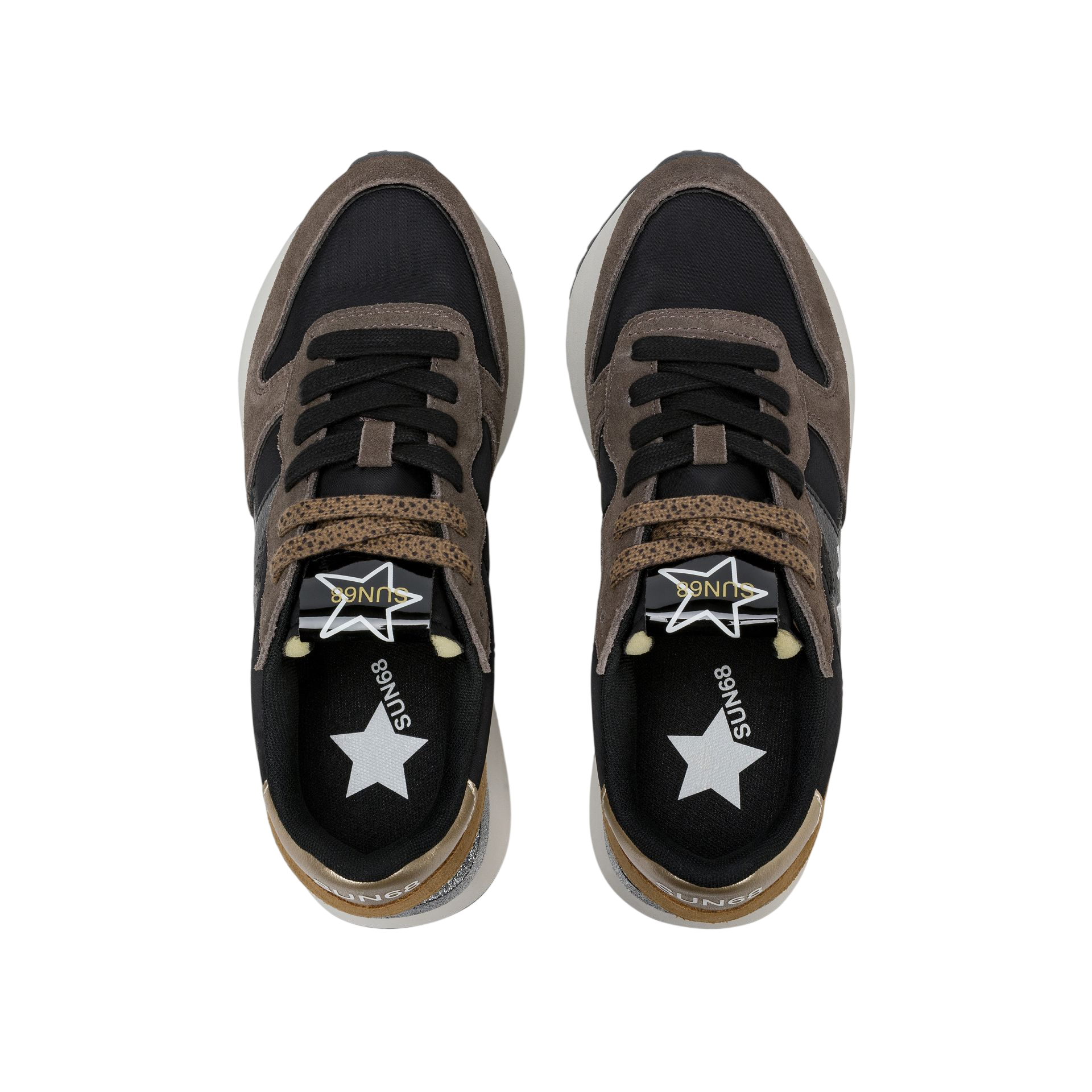 Sun68 sneakers donna Big Stargirl colorblock nero Z46229 NERO SUN68 