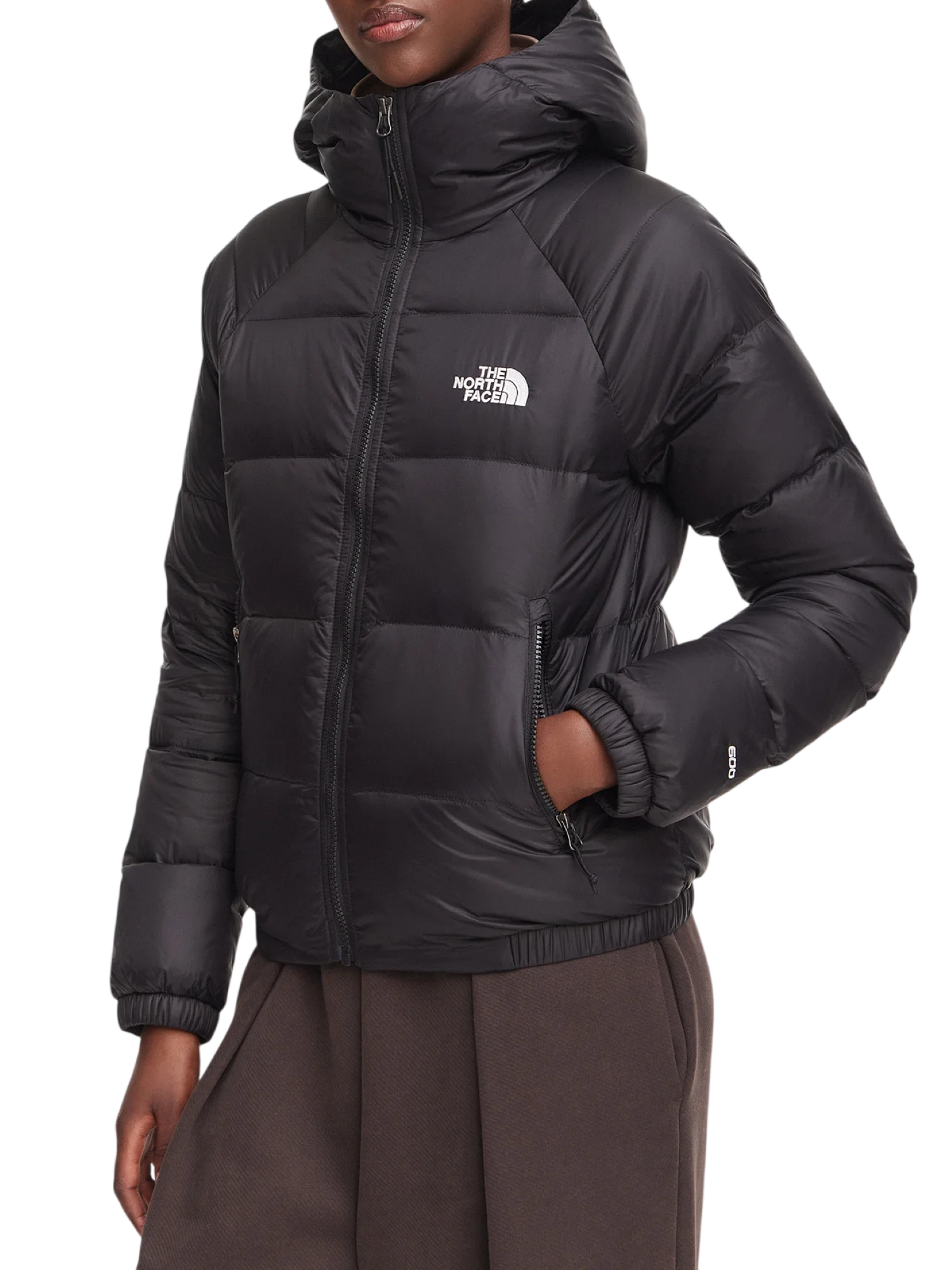 The North Face piumino donna con cappuccio Hydrenalite nero NF0A5GGG JK31 THE NORTH FACE 