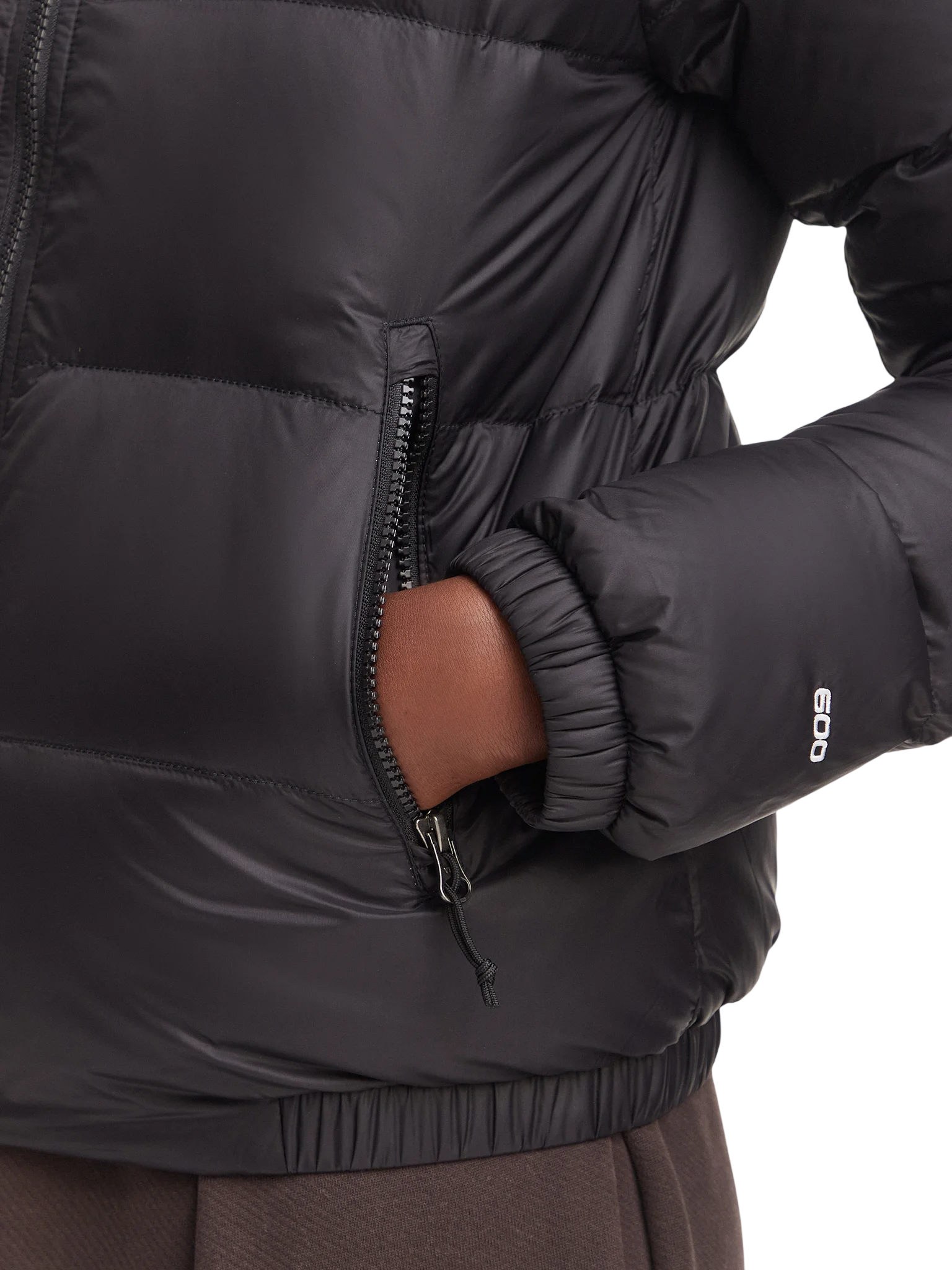 The North Face piumino donna con cappuccio Hydrenalite nero NF0A5GGG JK31 THE NORTH FACE 