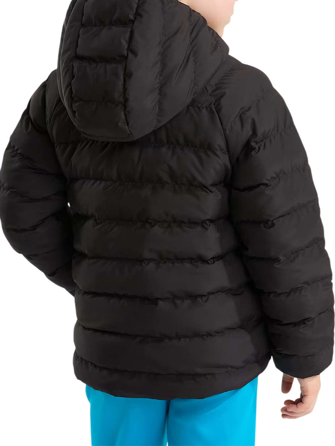The North Face giubbino imbottito reversibile Perrito bambino con cappuccio nero grigio NF0A88VJ WOO1 THE NORTH FACE 