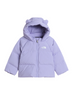 The North Face piumino neonata trapuntato con cappuccio lilla