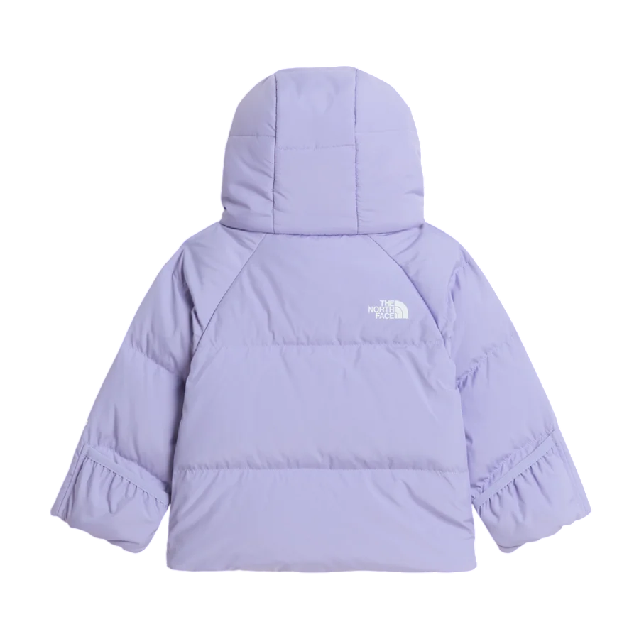 The North Face piumino neonata trapuntato con cappuccio lilla NF0A88W2 NO51 THE NORTH FACE 