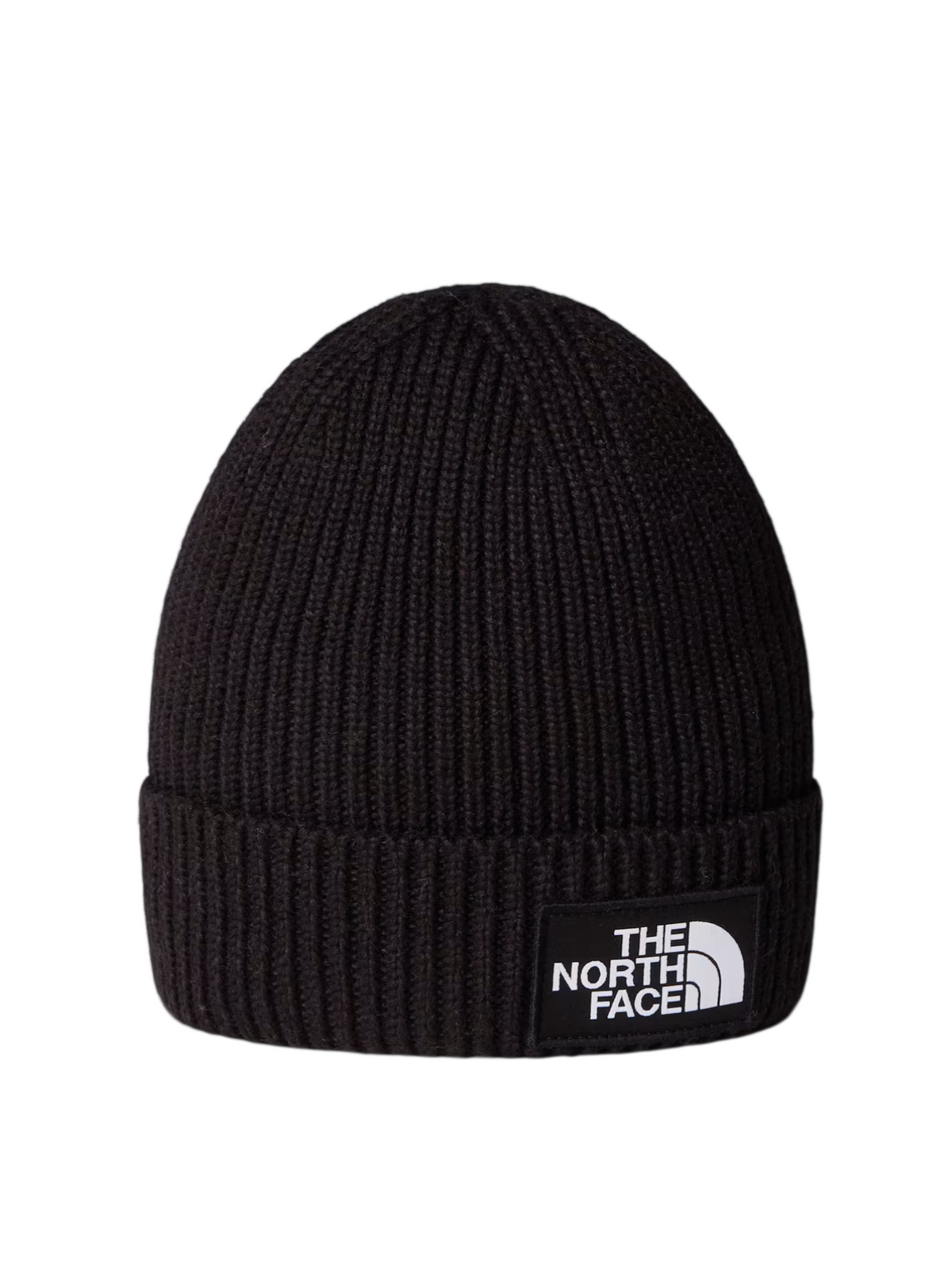 The North Face cappello unisex bambino in maglia patch logo nero NF0A8CGU JK31 THE NORTH FACE 