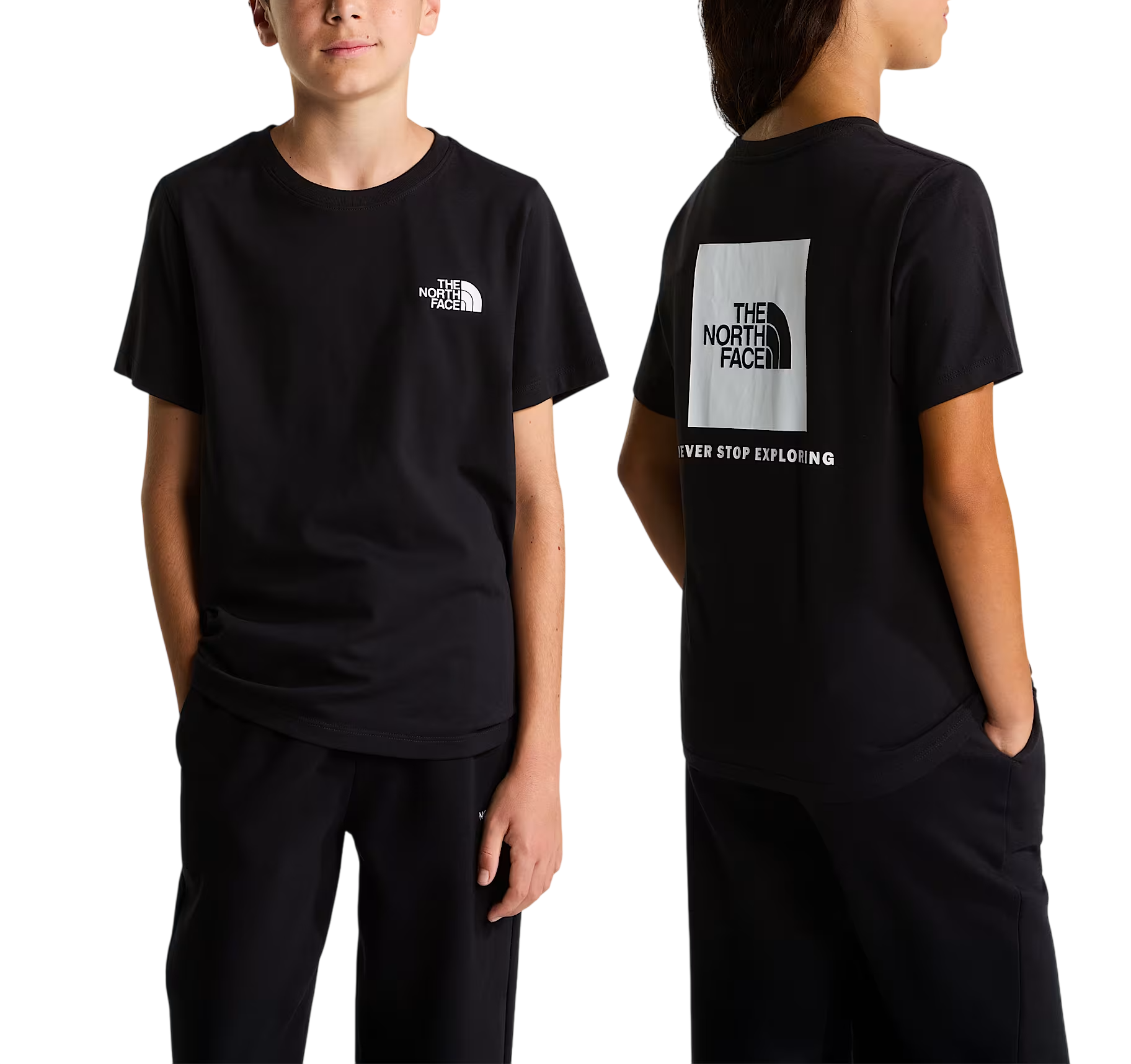 The North Face T-shirt unisex bambino manica corta nero NF0A8CVA JK31 THE NORTH FACE 