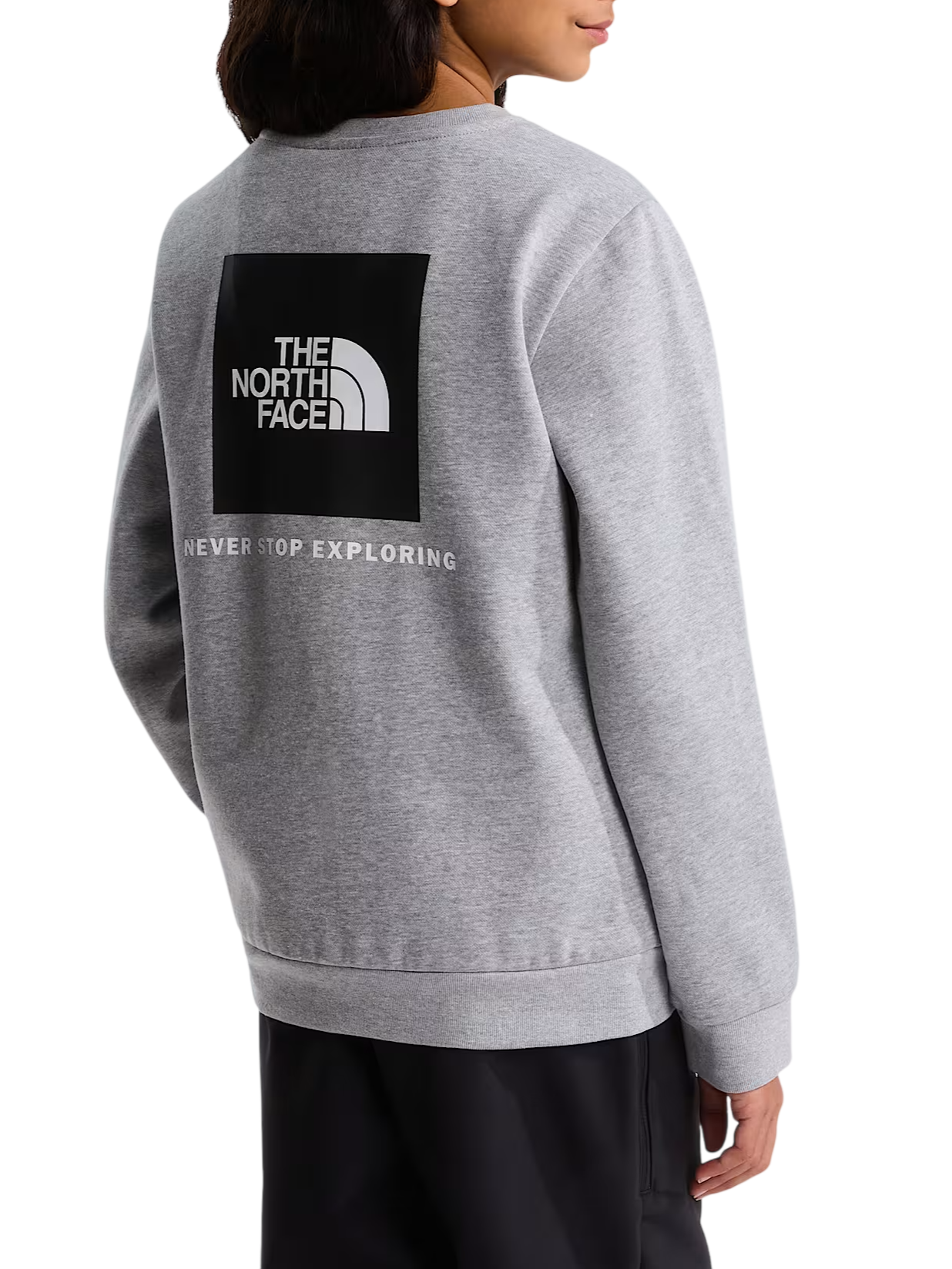 girocollo teen evolution box crew NF0A8F9W CQO1 THE NORTH FACE 