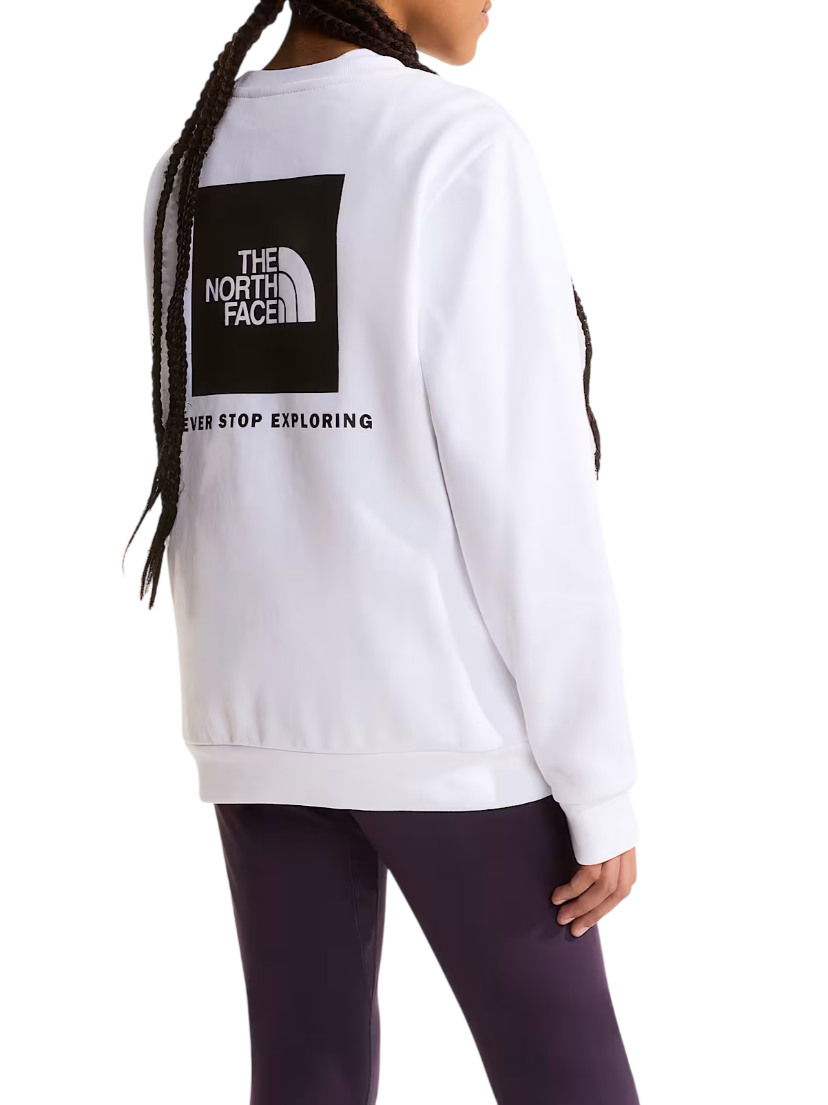 girocollo teen evolution box crew NF0A8F9W FN41 THE NORTH FACE 